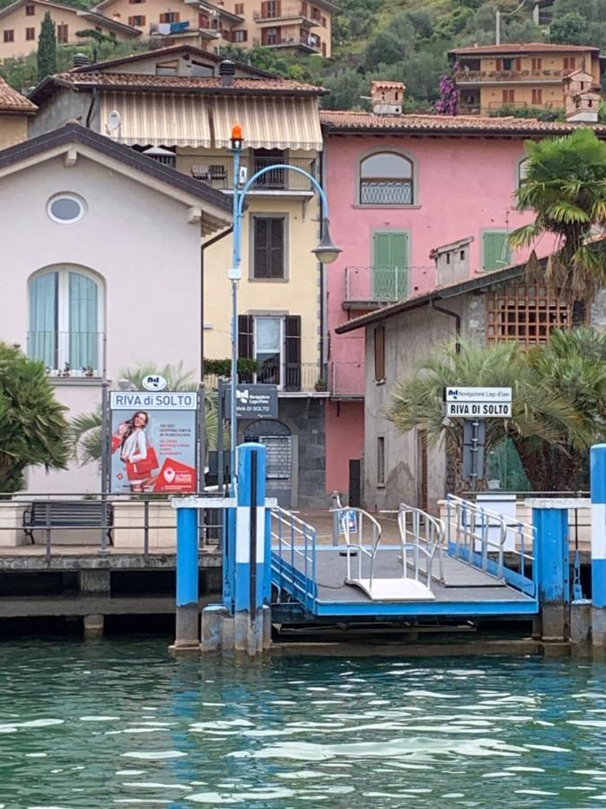 Villa Mirella: Casa Vista Lago Con Piscina Riva di Solto Eksteriør bilde
